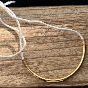 Maslo Brass Cuff Necklace